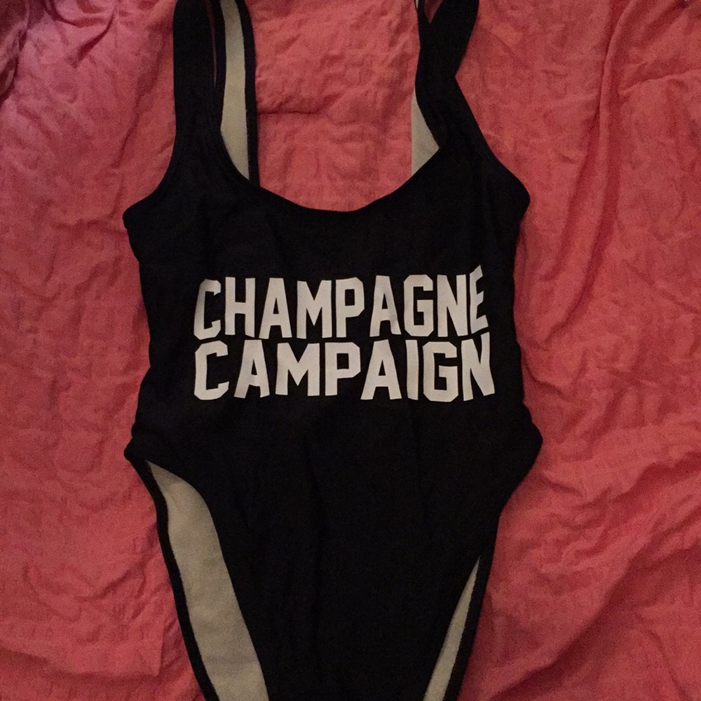 Champagne Campaign Bathing Suit